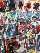 match attax, Shoot Out And Other Signed Cards.38,