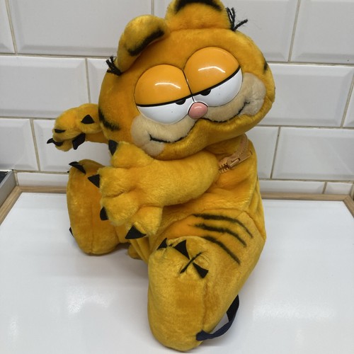 Garfield vintage plush bag - vintage,