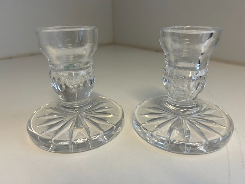 Waterford crystal candlesticks - waterford,