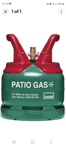 5kg calor patio gas bottle - 5kg,