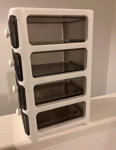 White black plastic - white, &