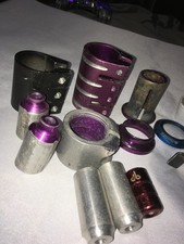 Stunt Scooter Parts brake + Clamps & stunt pegs 