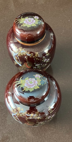 Pair vintage porcelain - pair,
