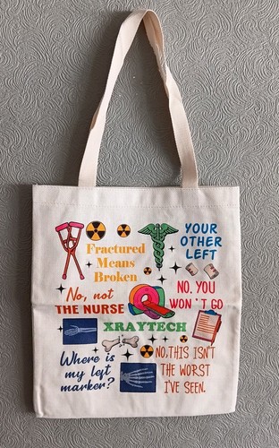 Ray nurse tote shopping - x,