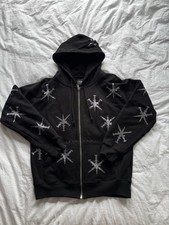 Unknown London Rhinestone Zip