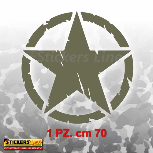 Star sticker 70x70 - star, cm