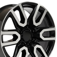 20 in Machined Black 5914 Rims