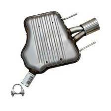 Stainless Steel Exhaust Rear