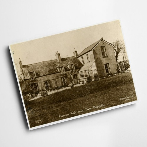 Print vintage wales - a6,
