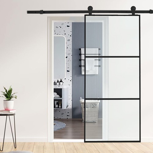 6ft glass barn door kit - 6ft,