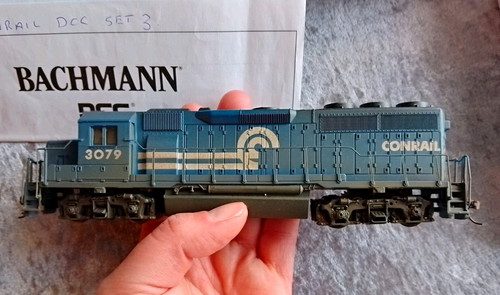 Bachmann gp40 conrail 3079 - conrail, #3079