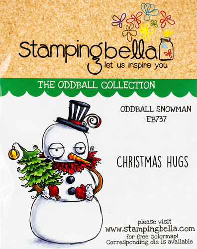 Stamping bella oddball snowman - oddball,