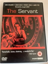 THE SERVANT GENUINE R2 DVD