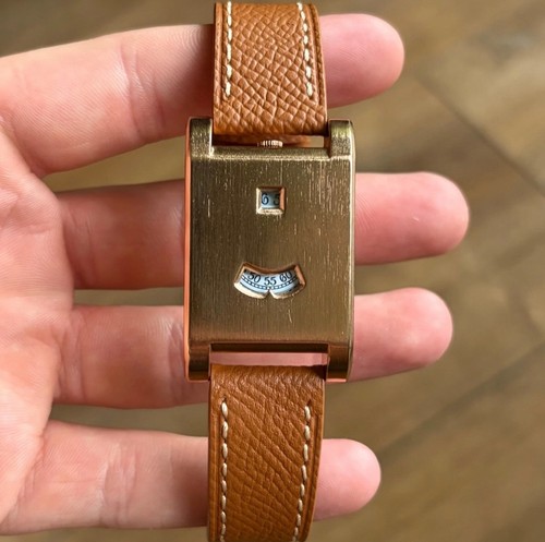 Square jump hour quartz - hour, watch