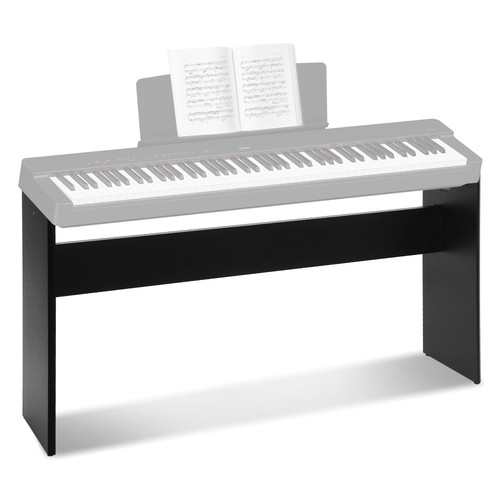 Piano keyboard stand black - piano,