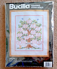 FAMILY TREE CROSS STITCH KIT