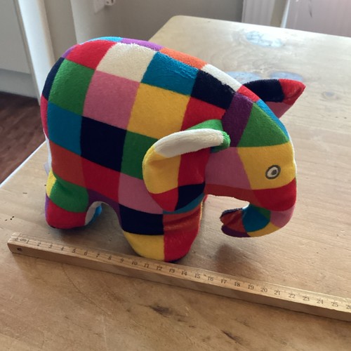 Elmer the elephant - elephant, soft
