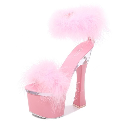 Women fluffy feather - women's,