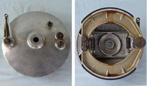 Norton front brake - norton, 8"