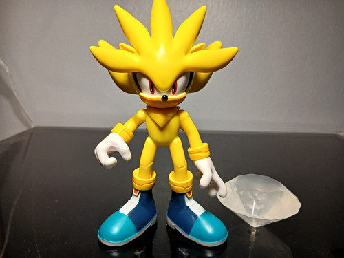 Super silver action figure - super,