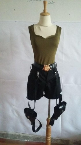Hot lara croft cosplay costume - croft,