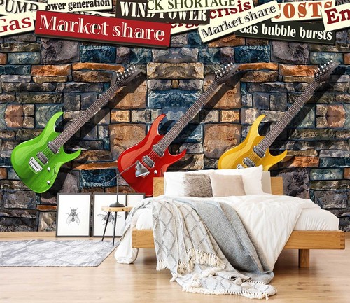 Music guitar r12212 - 3d,