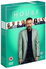 House: Season 6 DVD (2010) Hugh Laurie cert 15 6 discs FREE Shipping, Save £s