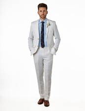 Men Pure Herringbone Linen 2