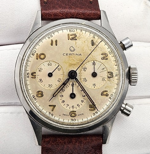 Rare certina 12hr chronograph - 12hr,
