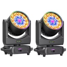 2PCS 19x20W LED RGBW Zoom