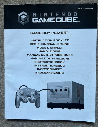 Gamecube gameboy player - gamecube,
