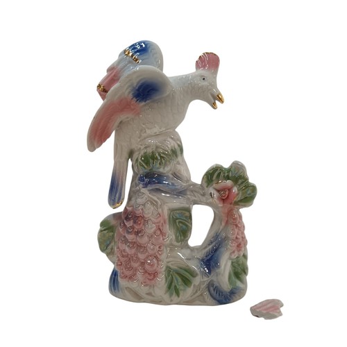 Tropical bird floral - tropical, &