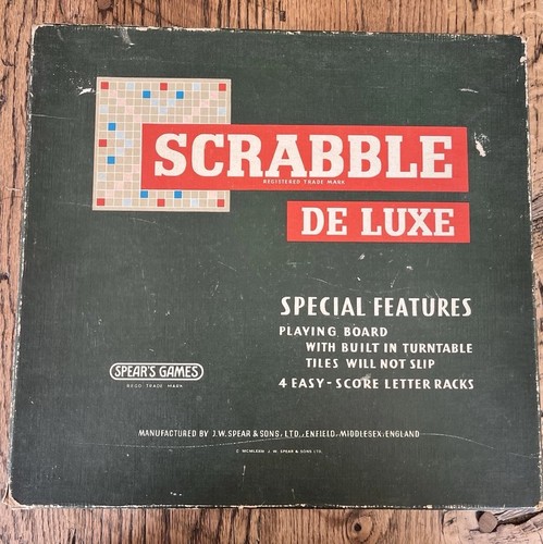 Vintage 1973 spears scrabble - vintage,