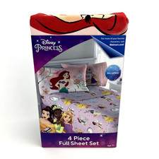 Disney PRINCESS 4 Piece Full