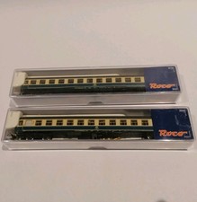 Pair Of ROCO N Gauge Carriages, DB Livery, Boxed. No's 24493, 24494