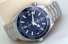 Omega Seamaster Planet Ocean (2019) - 44mm Co-Axial Automatic Watch - Navy Dial