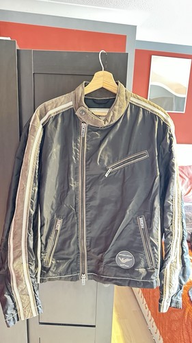 Armani men biker - men's, jacket