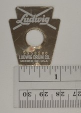 LUDWIG KEYSTONE DRUM BADGE