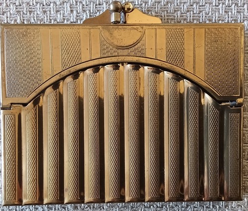 Art deco gwenda fluted purse - gwenda,