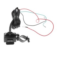 figatia ATV UTV Mini Winch Rocker Handlebar Thumb Switch Replaces for All