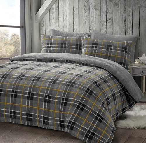 Teddy tartan fleece - teddy,