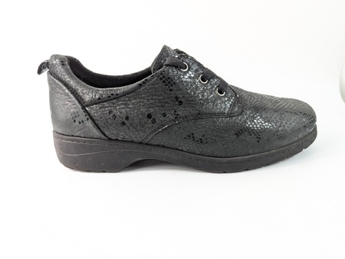 Caprice black snakeprint - black,