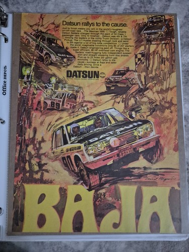 1970 datsun baja rally - datsun,