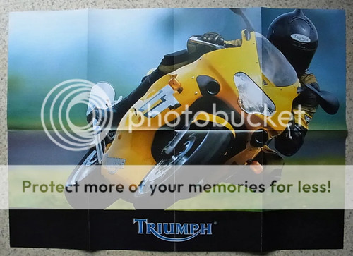 Triumph motorcycles poster - motorcycles,