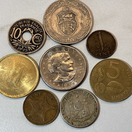 Collection old coins - collection,