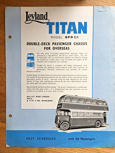 Leyland titan opd2 - titan, double