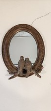 Table Top Oval Mirror With Two