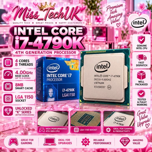 Intel core 4790k 00ghz - i7-4790k, 4