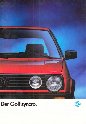 Volkswagen golf syncro 2 - vw,