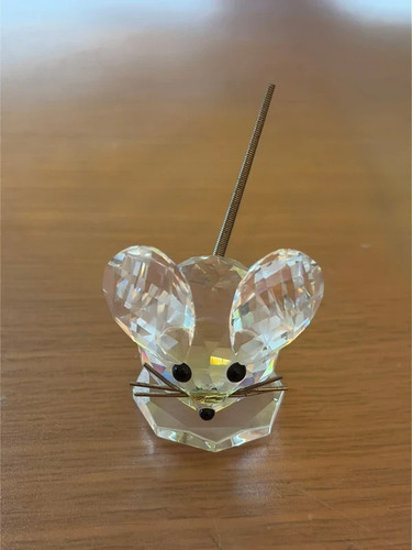 Swarovski crystal large mouse - swarovski,